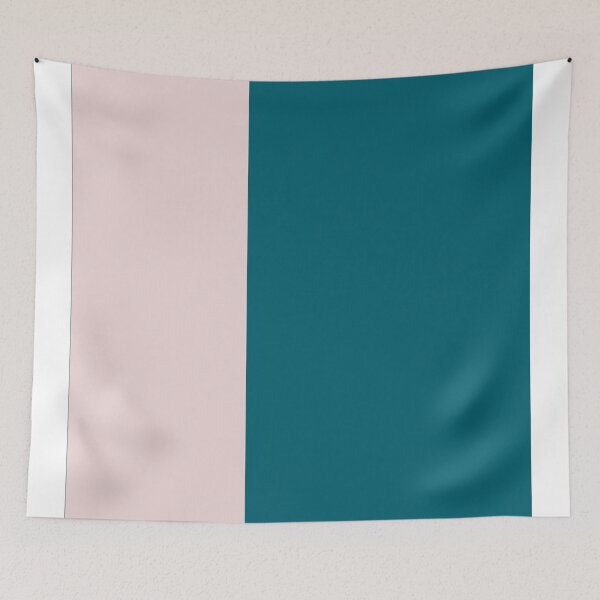 Item preview, teal, pink, minimalist, simple, modern, contemporary stripes designed and sold by TheArtButterfly.