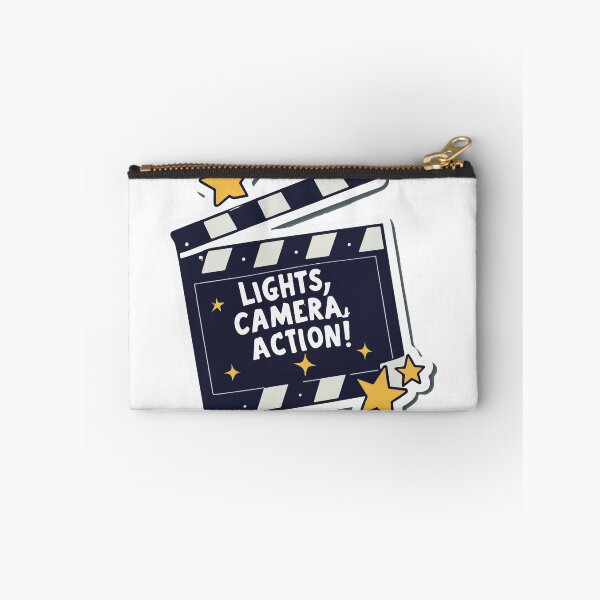 Item preview, Lights, Camera, Action! Hollywood Clapperboard Sticker designed and sold by NiftyWrx.