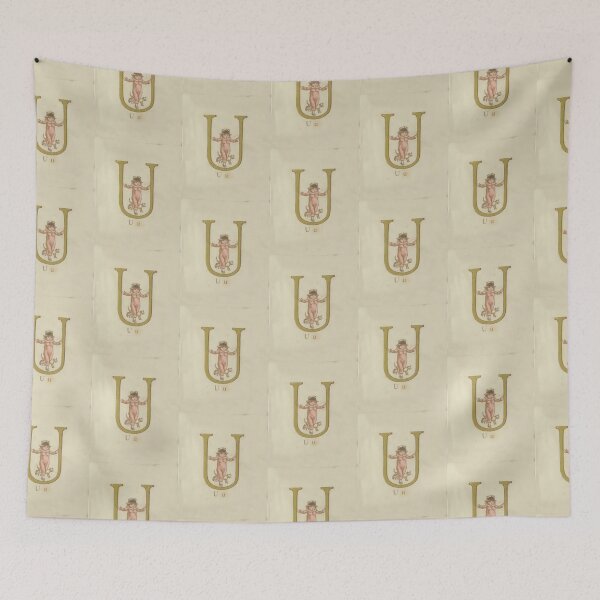 Item preview, Kate Greenaway Letter U designed and sold by stevepaint.