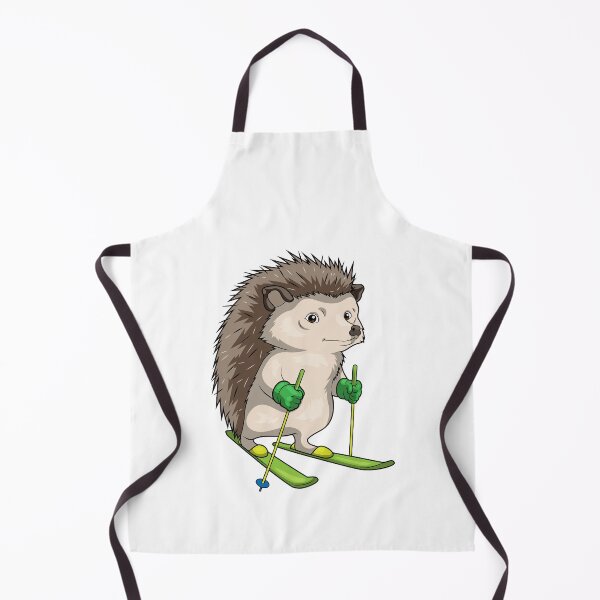 Item preview, Hedgehog Skier Ski Winter sports designed and sold by Snabdesign84.