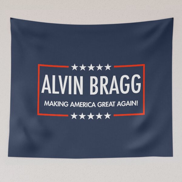 Item preview, Alvin Bragg is making America great again (Blue) designed and sold by Thelittlelord.