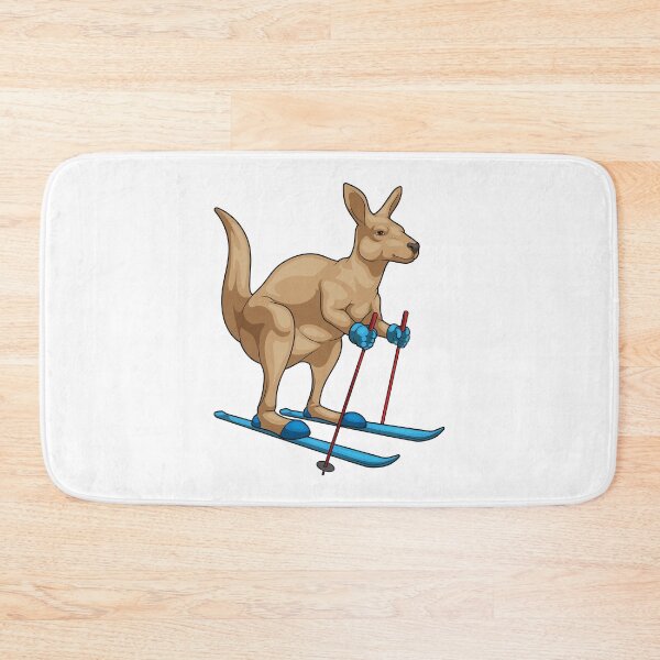 Item preview, Kangaroo Skier Ski Winter sports designed and sold by Snabdesign84.