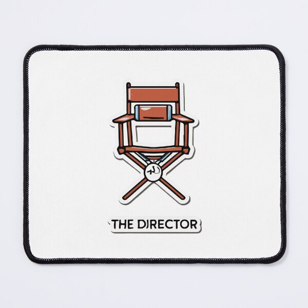 Item preview, The Director - Minimalist Filmmaking Chair designed and sold by NiftyWrx.