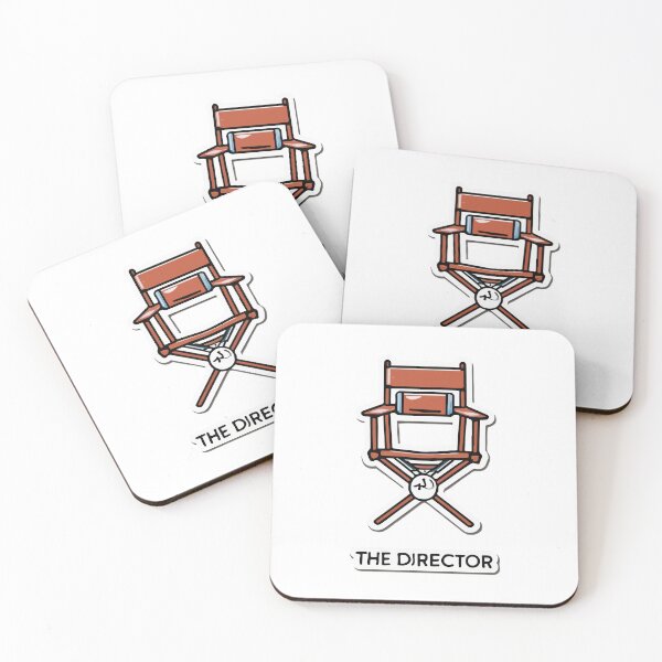 Item preview, The Director - Minimalist Filmmaking Chair designed and sold by NiftyWrx.