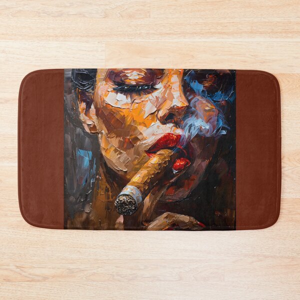 Item preview, Luscious Lines- Abstract Figuratism and the Allure of a Thick Cigar in the Quito School Ambiance designed and sold by OlfactoART Studio.
