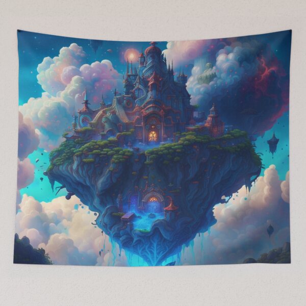 Item preview, Sky Castle designed and sold by Itsapizzart.