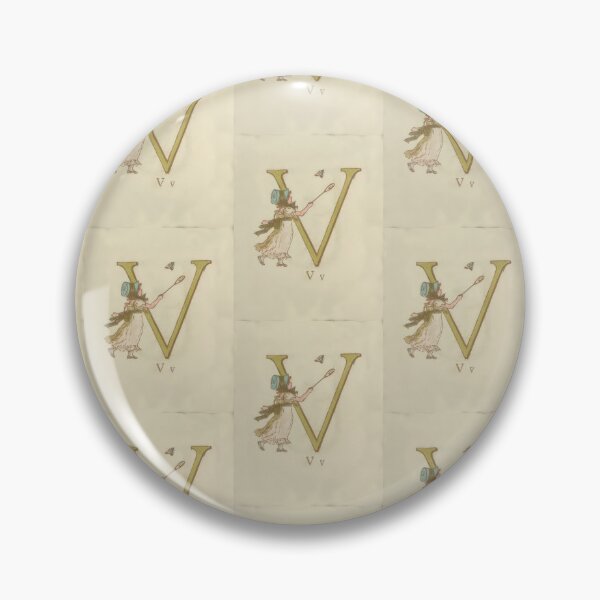 Item preview, Kate Greenaway Letter V designed and sold by stevepaint.