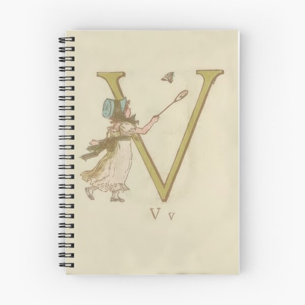 Item preview, Kate Greenaway Letter V designed and sold by stevepaint.