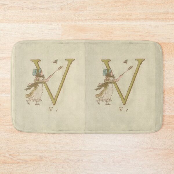 Item preview, Kate Greenaway Letter V designed and sold by stevepaint.
