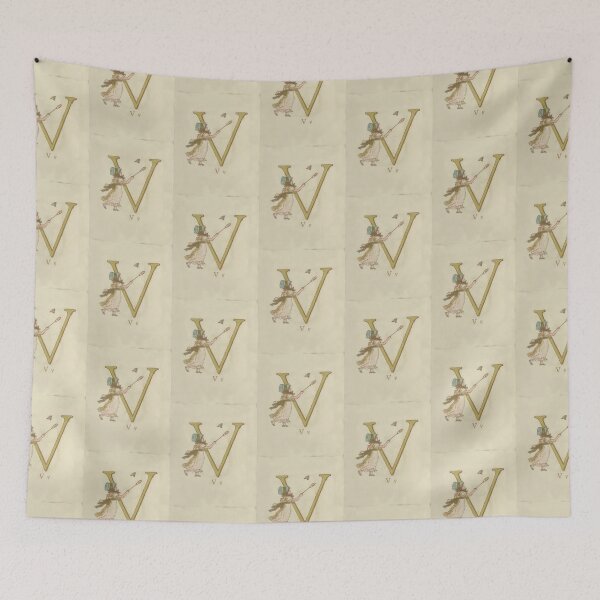 Item preview, Kate Greenaway Letter V designed and sold by stevepaint.