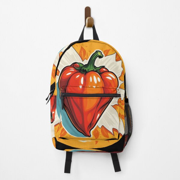 Item preview, Habanero Chili Pepper Red Hot Spicy Flower designed and sold by Lindaco.