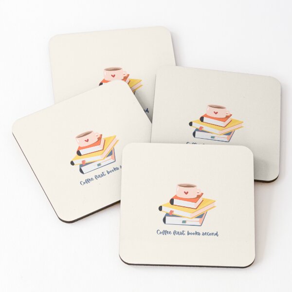Item preview, Coffee and Books Lovers Gift Idea designed and sold by MyAbstractInk.