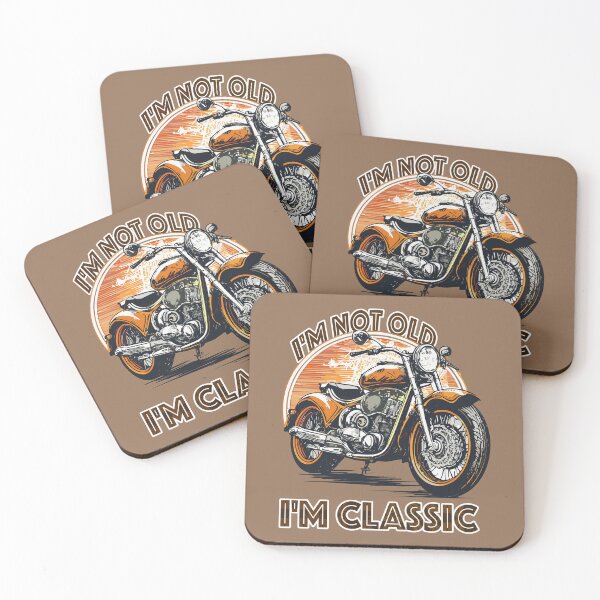 Item preview, a vintage sunset-hued motorbike with chrome accents designed and sold by Firas Aljazzar.