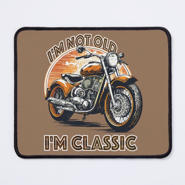 Item preview, a vintage sunset-hued motorbike with chrome accents designed and sold by Firas Aljazzar.