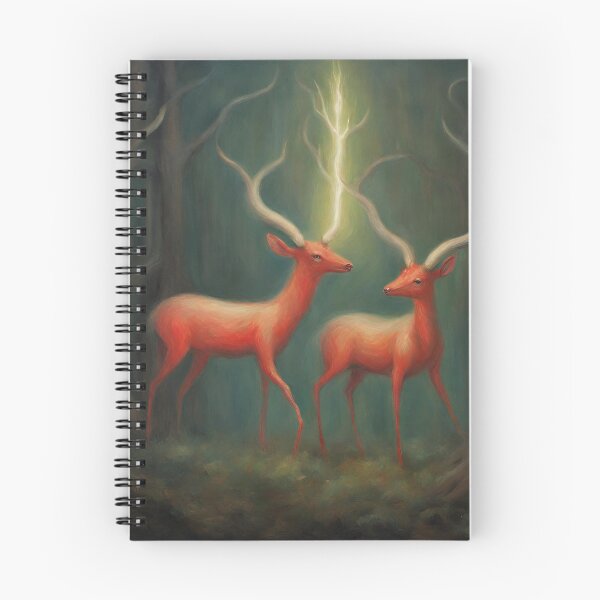 Item preview, the lightning deer god designed and sold by ohsopurposeless.
