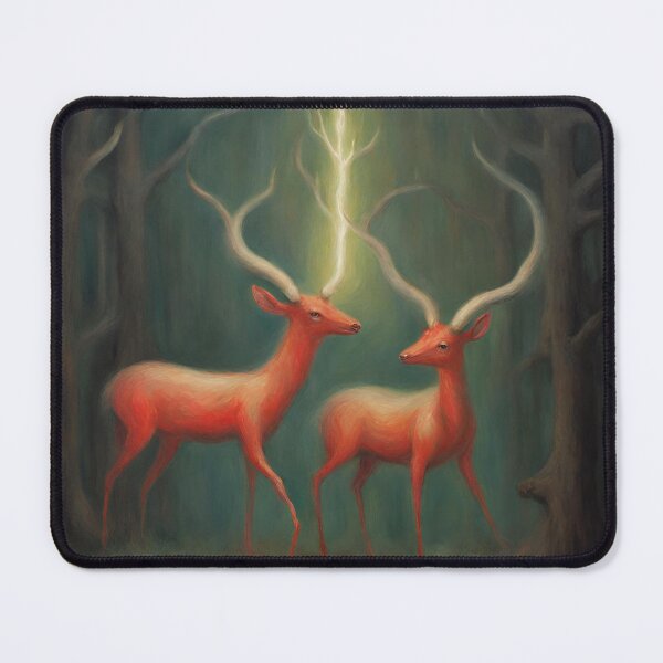 Item preview, the lightning deer god designed and sold by ohsopurposeless.