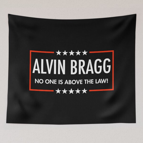 Item preview, Alvin Bragg - NO ONE IS ABOVE THE LAW (Black) designed and sold by Thelittlelord.