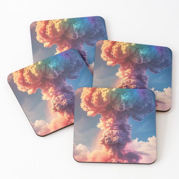 Item preview, Bikini Atoll Rainbow Cloud (Variation 2) designed and sold by OccultDreams.
