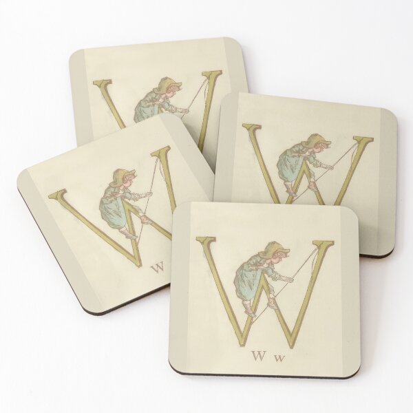 Item preview,  Kate Greenaway Letter W designed and sold by stevepaint.