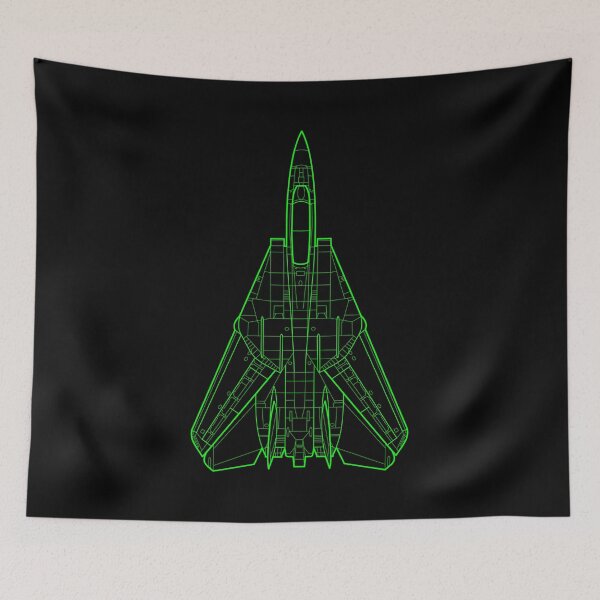 Item preview, F-14 Tomcat - Green Lines designed and sold by FighterStyle.