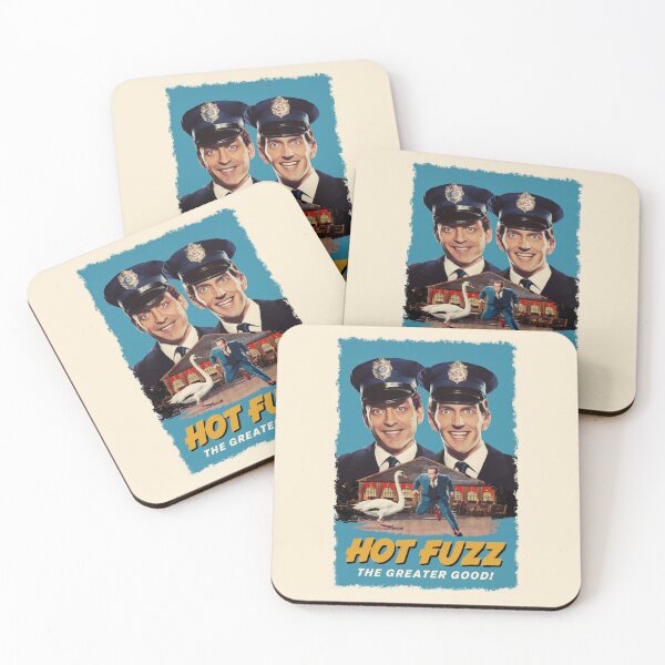 Item preview, Vintage Hot Fuzz Poster designed and sold by greggfriedrice.