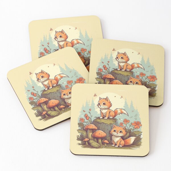 Item preview, Forest Feline Spirit: Where Whiskers Lead, Hearts Follow designed and sold by naughty-raccoon.