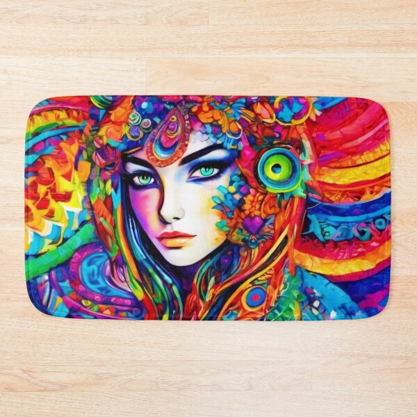 Item preview, Colorful Gaze Artwork designed and sold by Health And Fitness Posts e-Store.