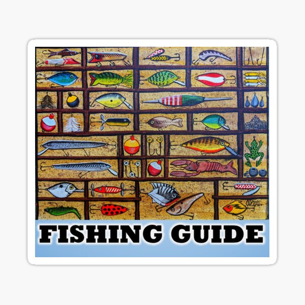 Fishing Guide Stickers for Sale