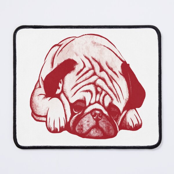 Item preview, Sleepy Pug designed and sold by kinpirks.