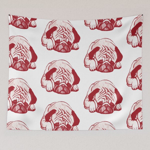 Item preview, Sleepy Pug designed and sold by kinpirks.