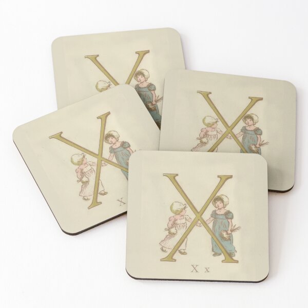 Item preview, Kate Greenaway Letter X designed and sold by stevepaint.