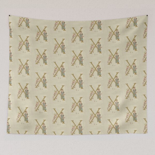 Item preview, Kate Greenaway Letter X designed and sold by stevepaint.