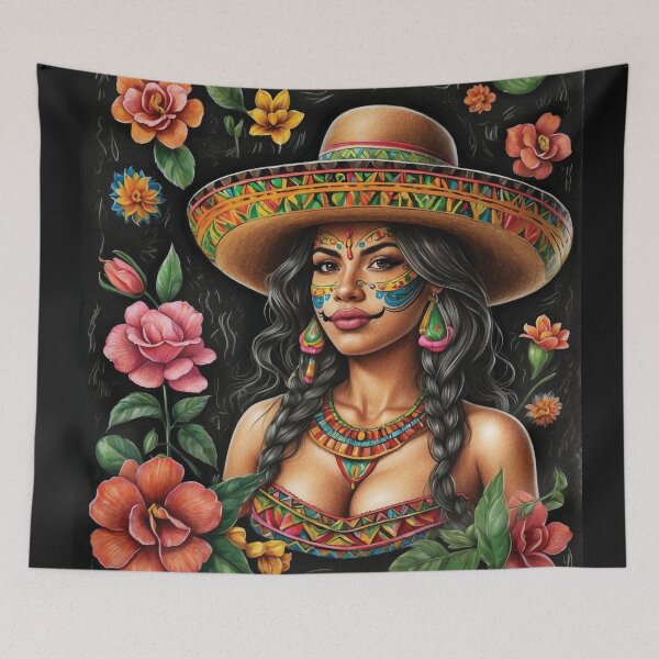 Item preview, Cinco de Mayo Fiesta Gal designed and sold by Ketique.