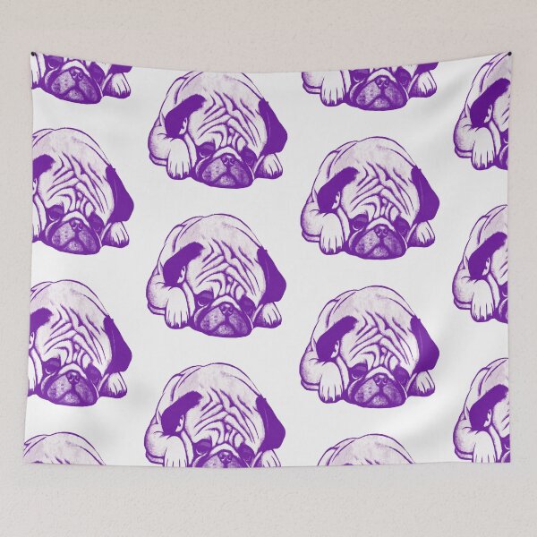 Item preview, Sleepy Pug designed and sold by kinpirks.