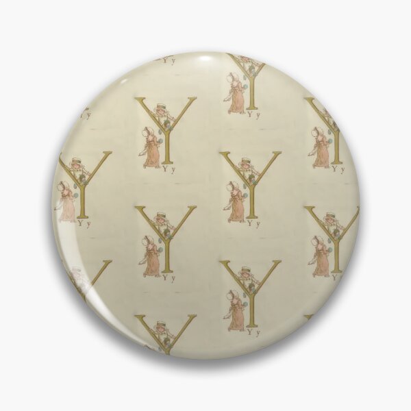 Item preview, Kate Greenaway Letter Y designed and sold by stevepaint.