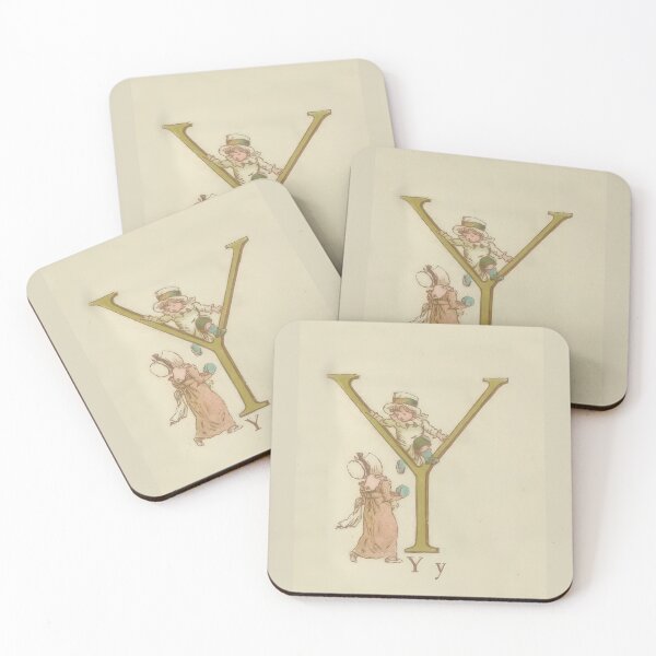 Item preview, Kate Greenaway Letter Y designed and sold by stevepaint.