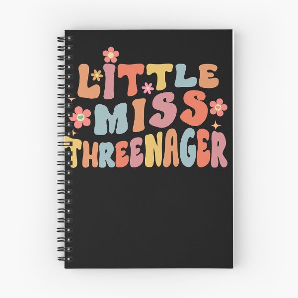 Item preview, Little Miss Threenager Turning 3 Birthday Girl 3 years old designed and sold by clothesy7.