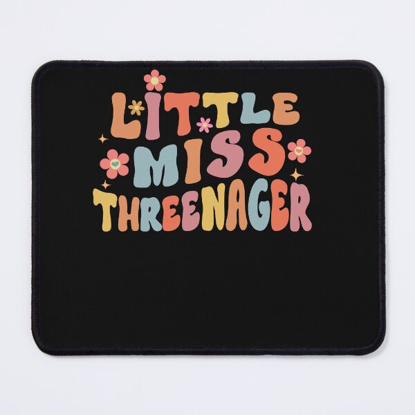 Item preview, Little Miss Threenager Turning 3 Birthday Girl 3 years old designed and sold by clothesy7.