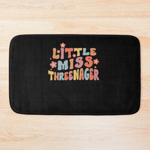 Item preview, Little Miss Threenager Turning 3 Birthday Girl 3 years old designed and sold by clothesy7.