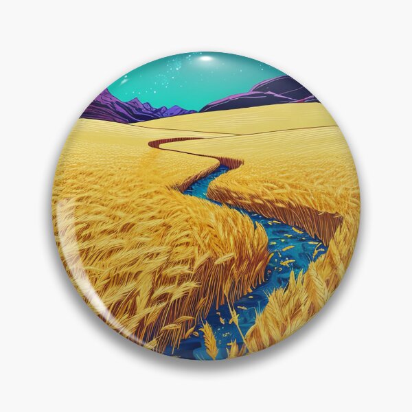 Item preview, Sully County, South Dakota Wheat Fields   designed and sold by OccultDreams.