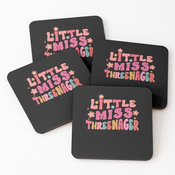 Item preview, Little Miss Threenager 3rd Birthday Present Girl Groovy designed and sold by clothesy7.