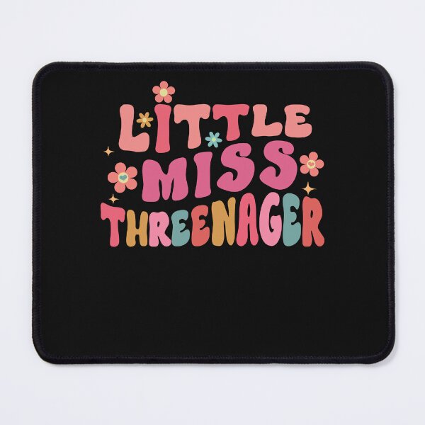 Item preview, Little Miss Threenager 3rd Birthday Present Girl Groovy designed and sold by clothesy7.