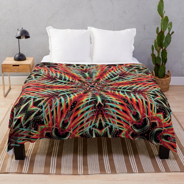 Item preview, Abstract Red Wired Spiral Fractal Flower designed and sold by SXW Designs.