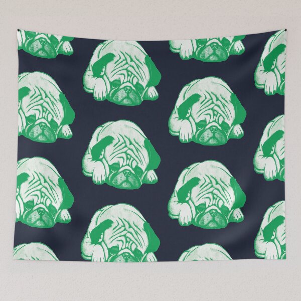 Item preview, Sleepy Pug designed and sold by kinpirks.