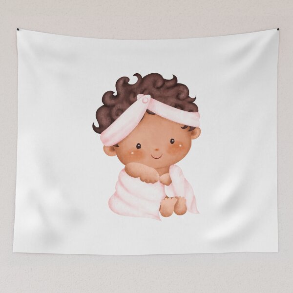 Item preview, Baby happiness, Watercolors "Welcome to our family" princess. designed and sold by DamiCrea82.