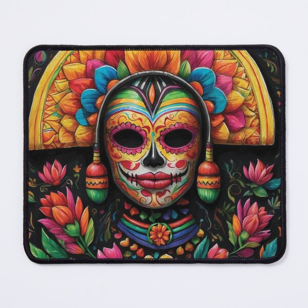 Item preview, Cinco de Mayo Mask with Sombrero designed and sold by Ketique.