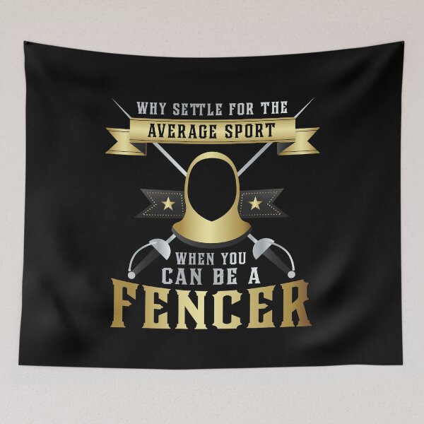 Item preview, Why Settle For the average sport | fencing shirt | fencing gifts | fencing clothes | fencing chick | fencing coach | fencer | fencing mom | fencing accessories designed and sold by Kreature Look.