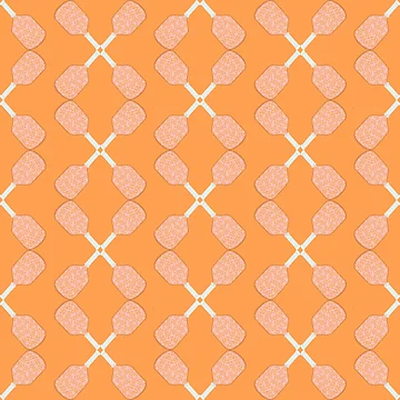 Artwork thumbnail, Pickleball Rackets Pattern by Andrea Turner