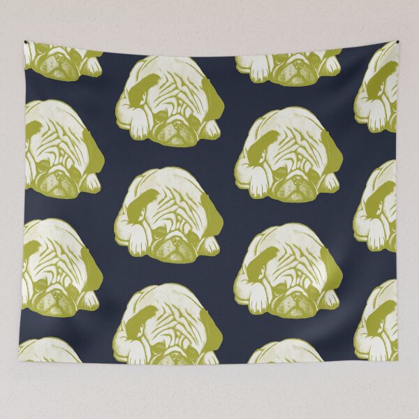 Item preview, Sleepy Pug designed and sold by kinpirks.