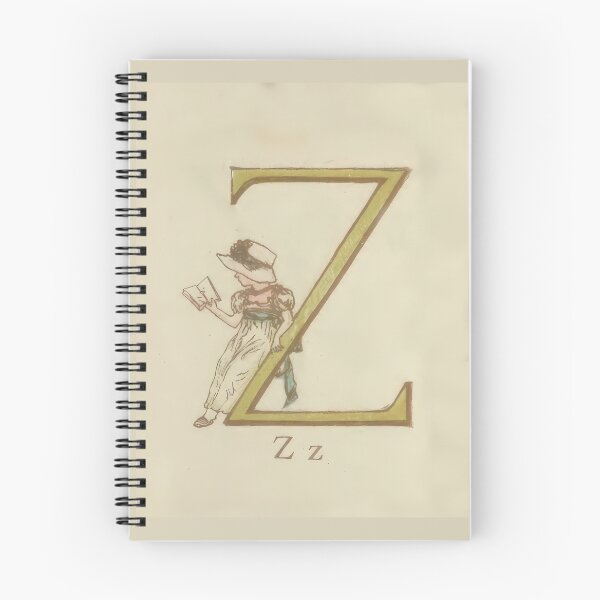 Item preview, Kate Greenaway Letter Z designed and sold by stevepaint.